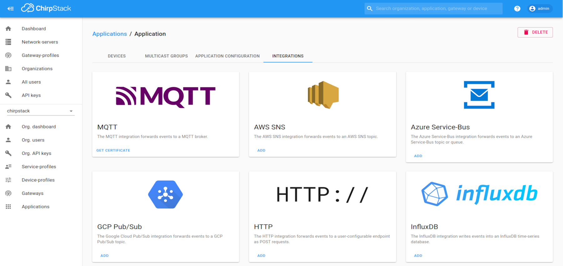 Create integration