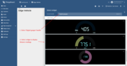 In the list of available widgets select the one you see on the image. Click "+ Add" button to add a datasource for the widget.