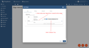 Select Entity alias "edge device" and click on choose "distance" as device timeseries.