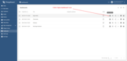 Click on the icon "Open dashboard" of the newly created dashboard.