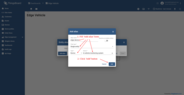 Input alias name "edge device". Select Filter type - "Single entity", Type - "Device", Device - "In-vehicle monitoring system". Then click "Add" button.