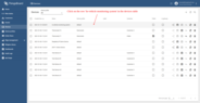 Click on the row <b>In-vehicle monitoring system</b> to open device details.