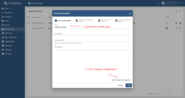 Input device profile name. For example, type "edge thermostat". Click "Transport configuration" to proceed.