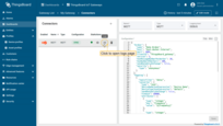 Click on logs icon to open connector logs page.