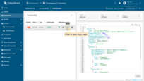 Click on logs icon to open connector logs page.