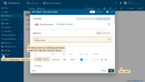 Specify the previously created device "My New Device" as the data source in the "Device" field. In the "Series" section, specify the data key "temperature" to start monitoring the temperature values of the device. Then, click "Add";