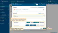 Specify the previously created device "My New Device" as the data source in the "Device" field and select the statuses and severities of alarms you want to display in the alarm widget;