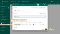 Specify the previously created device "My New Device" as the data source in the "Device" field. In the "Series" section, specify the data key "temperature" to start monitoring the temperature values of the device. Then, click "Add";