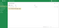 Navigate to the "Retained Messages" page.