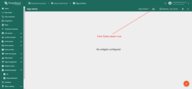 Click "Entity aliases" icon to add a new <a href="/docs/user-guide/ui/aliases/" target="_blank">alias</a> in order to visualize data on the dashboard.