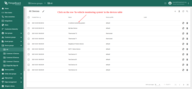 Click on the row <b>In-vehicle monitoring system</b> to open device details.