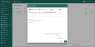 Input device profile name. For example, type "edge thermostat". Click "Transport configuration" to proceed.