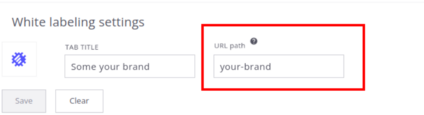 Change loading URL path in Trenzd Cloud