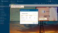Enter edit mode and сlick the button two-layered squares "Manage dashboard states" in the upper left corner of the dashboard window. It will open the window with a dashboard state configuration.