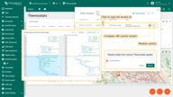 Dashboard version history